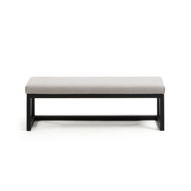 Банкетка Yola La Forma 128 x 42 x h41 см, серая