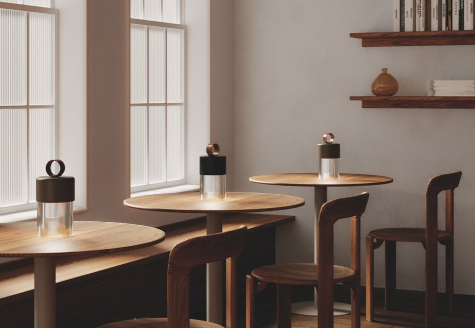 Настольная лампа Aromas Del Campo Bora диаметр 12,4 x h20,2 см - фото товара