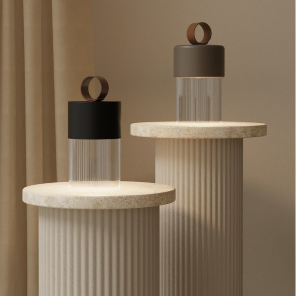 Настольная лампа Aromas Del Campo Bora диаметр 12,4 x h20,2 см - материал