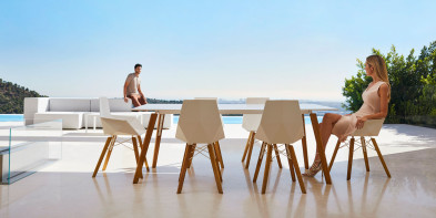 Столы Vondom Faz Wood