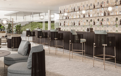 Барный стул Minotti Tape Cord Outdoor