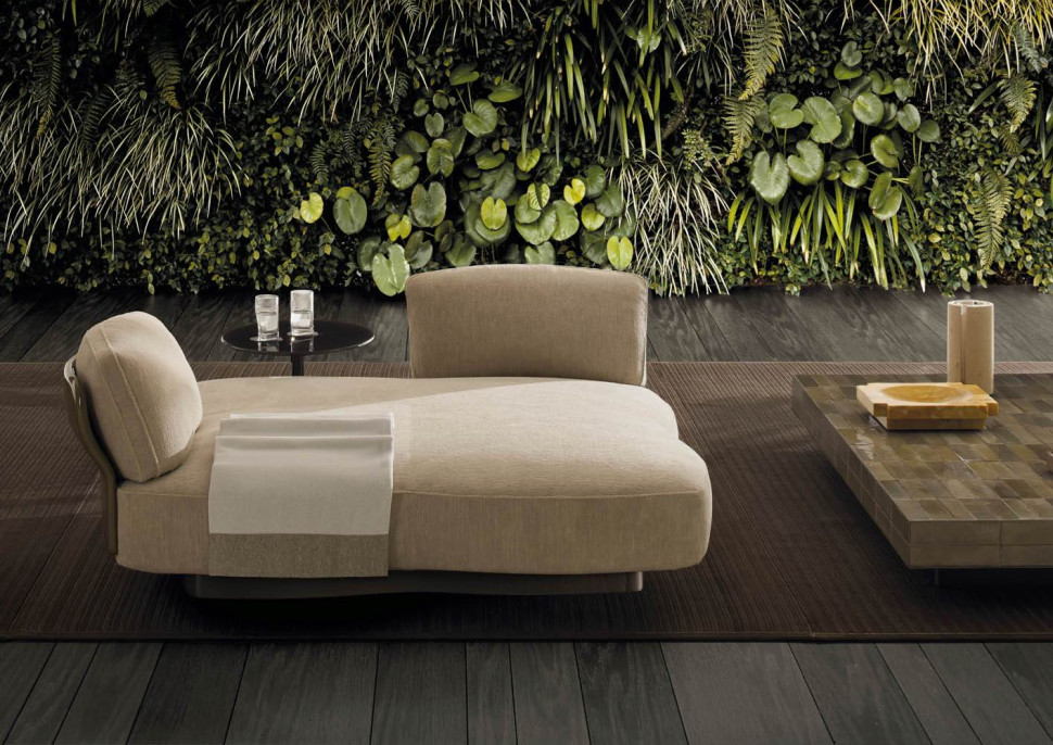 Кушетка Minotti Saki Outdoor - стиль