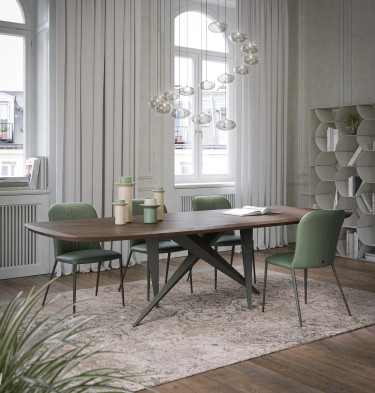 Стол Tonin Casa Thunder silk wood