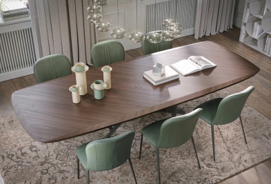 Стол Tonin Casa Thunder silk wood
