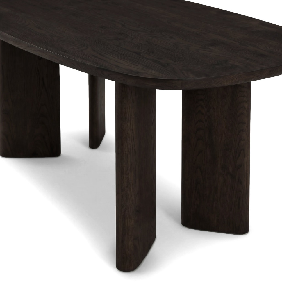 Обеденный стол Fratelli Barri Tollo 200 x 100 x h76 см, матовый шпон вяза - стиль