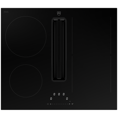 Индукционная варочная панель с вытяжкой V-ZUG CombiCookTop V2000 I604 MaxiFlex CCT2T-31175 черный