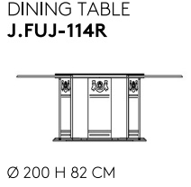 Размеры Стол Jumbo Collection Fuji Размеры Стол Jumbo Collection Fuji