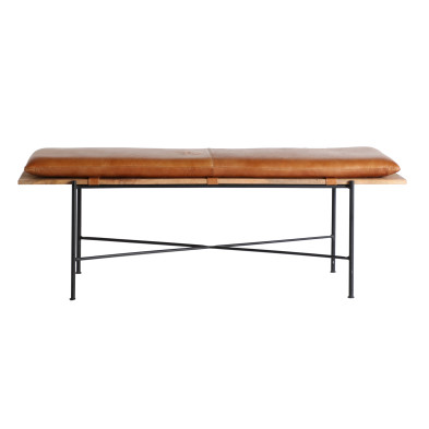 Банкетка Vical Dexter 132 x 44 x h48 см, коричневая