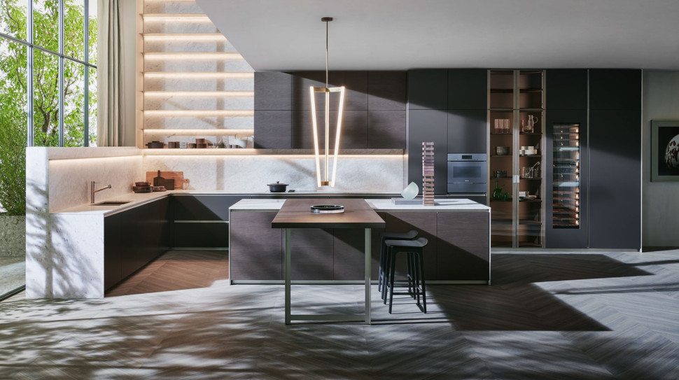 Стенка в кухню Molteni Atelier Column
