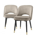 Стул Cliff (2 штуки) Eichholtz Chairs And Sofas 53 x 56 x 84h nc74174