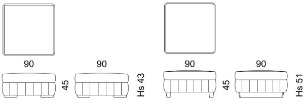 Размеры Пуф Dv home collection Beverly Размеры Пуф Dv home collection Beverly