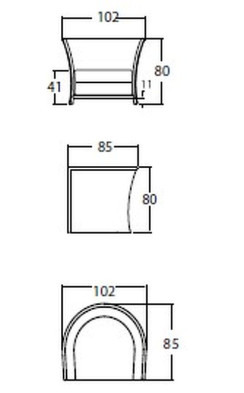 Кресло Villa Skyline Design Villa 85 x 102 x 80h nc67657