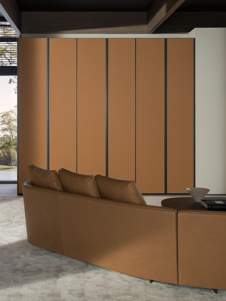 Гардеробная Molteni Gliss Master Smooth - материал
