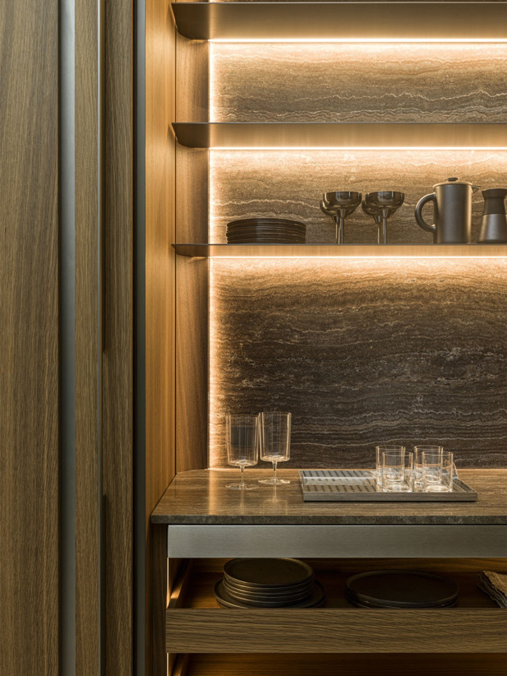 Стенка в кухню Molteni Operating Column 2.0