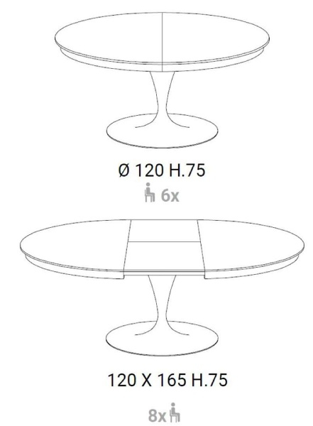 Размеры Стол Ozzio design Eclipse T310 Размеры Стол Ozzio design Eclipse T310