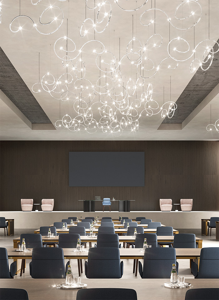 Светильник люстра Masiero Raqam N6 Basic Batch A Modulo 1x8