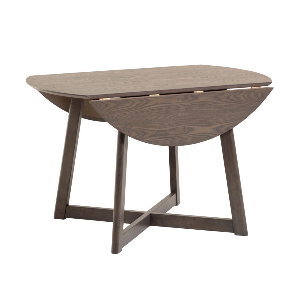 Обеденный стол La Forma Maryse диаметр 120 x h75 см, шпон ясеня, натуральный