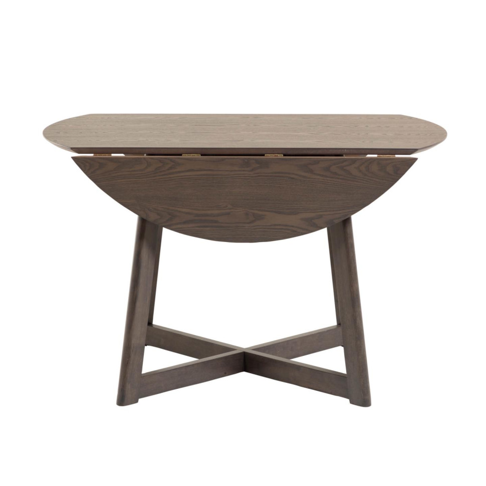 Обеденный стол La Forma Maryse диаметр 120 x h75 см, шпон ясеня, натуральный