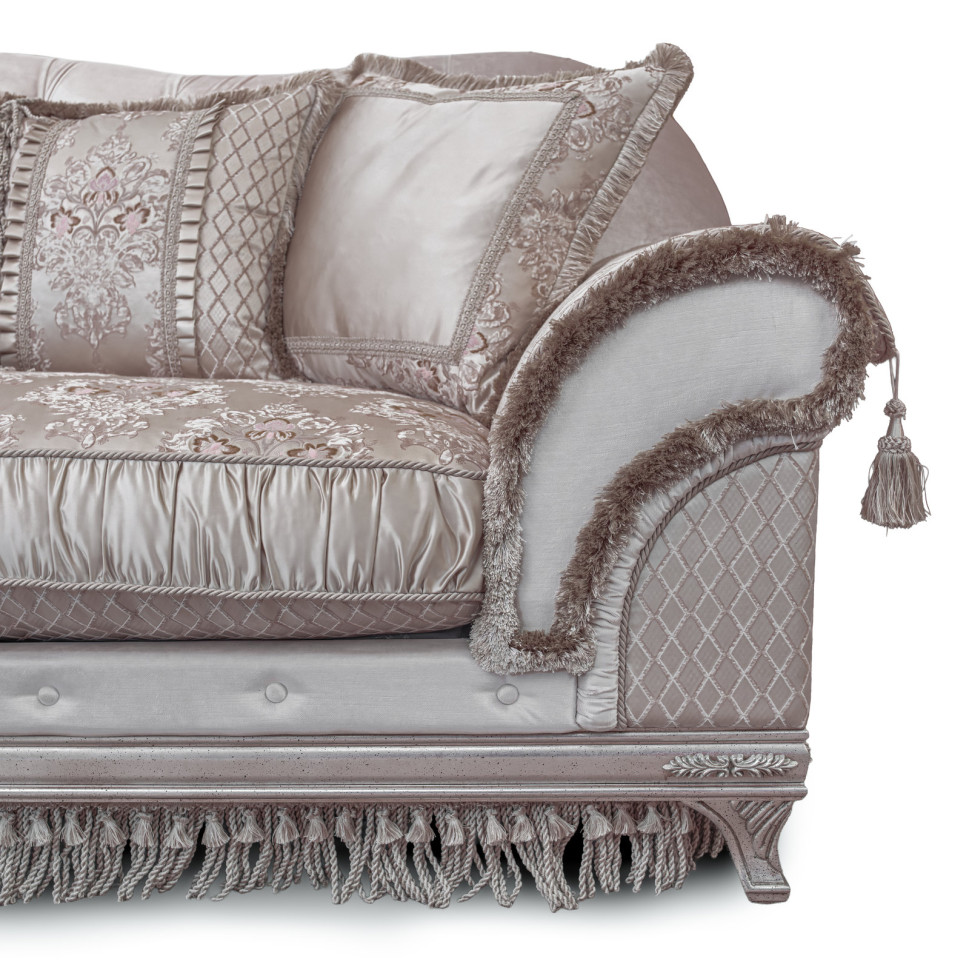 Диван-кровать Keoma Victoria 3-местный 256 x 108 x h101 см, серый - стиль