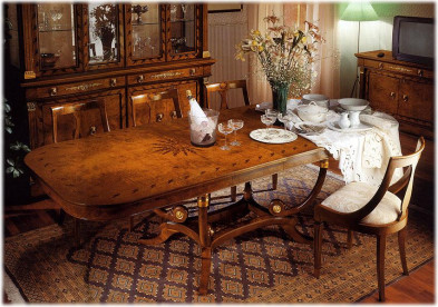 Стол в столовую Minotti luigi &amp; benigno Biedermeier 528/B