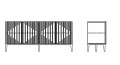 Буфет Mod Interiors Menorca 180 x 50 x 80,3h nc107079