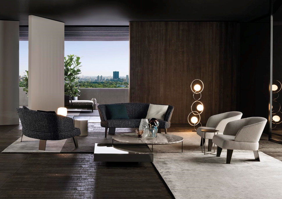 Диван Minotti Reeves Semi-round - фото товара