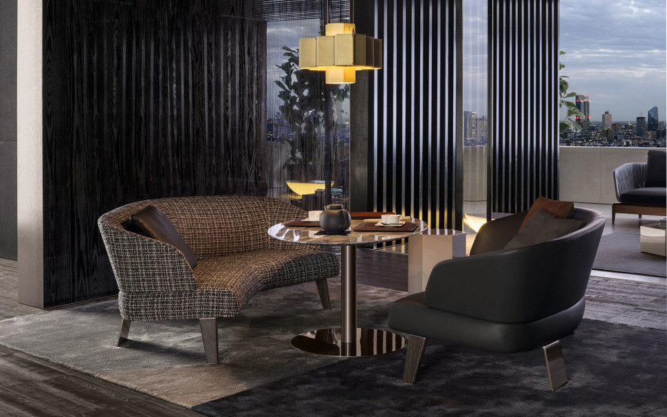 Диван Minotti Reeves Semi-round