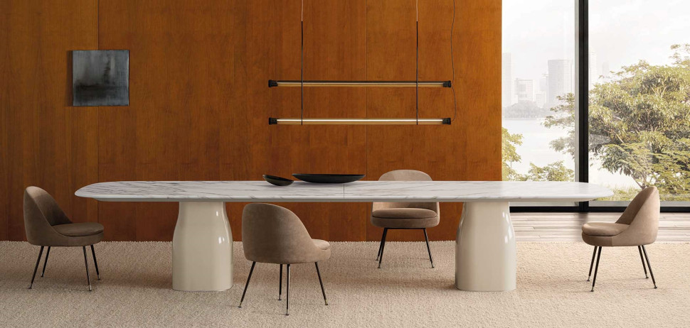 Стол Minotti Saki - стиль