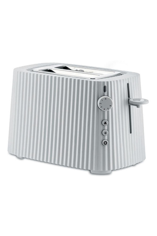 Тостер Alessi Plissé, белый
