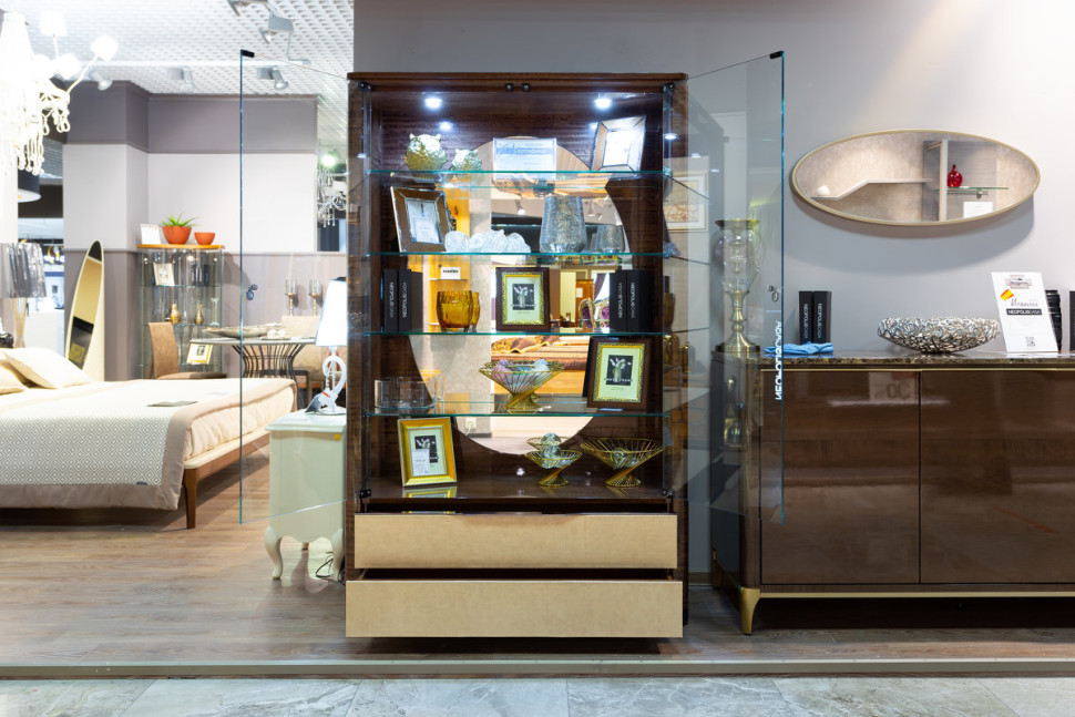 Витрина Hurtado Santa Barbara 113 x 40 x 185h nc71889 - стиль