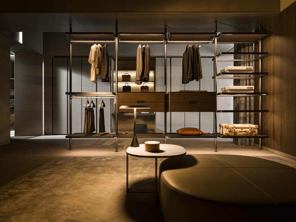 Гардеробная Molteni Hector Night - стиль