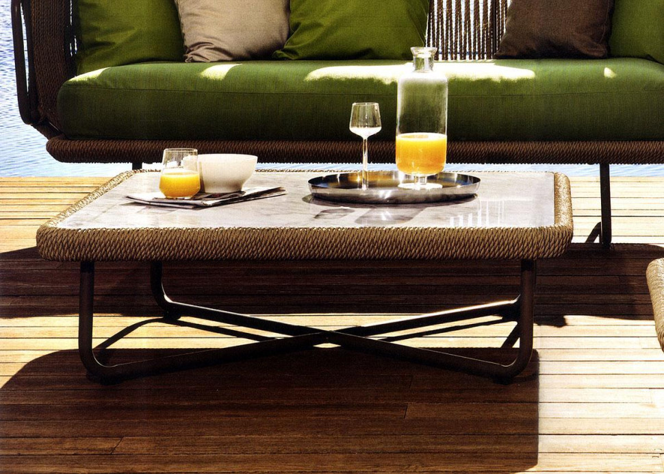 Стол журнальный Babylon Varaschin Open outdoor 1749