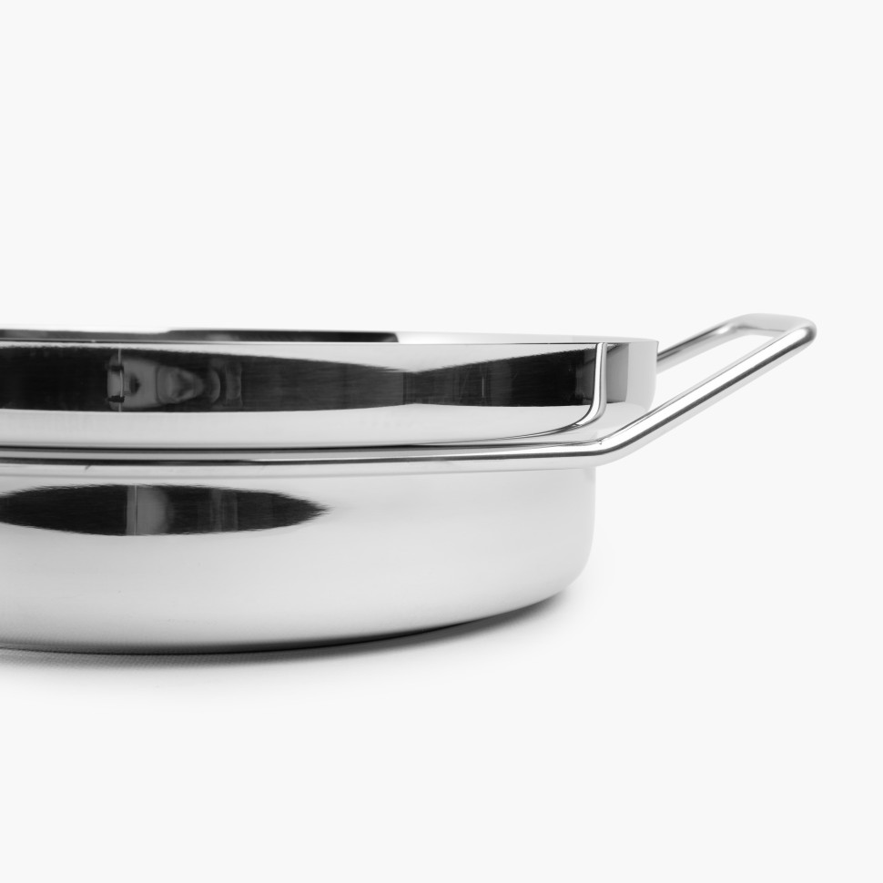 Форма для запекания/сковорода KNIndustrie BACK/UP, D30 см, глянцевая сталь