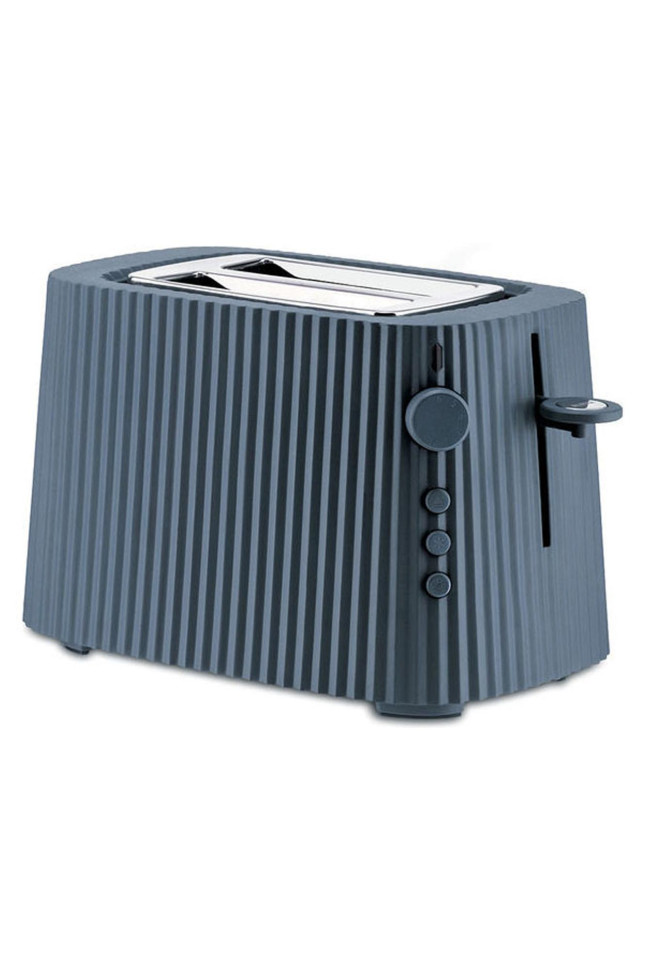 Тостер Alessi Plissé, серый