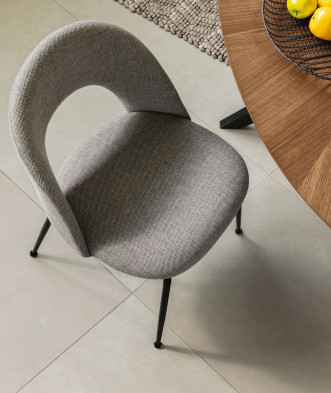 Стул La Forma Mahalia 51 x 52 x h79 см, светло-серый