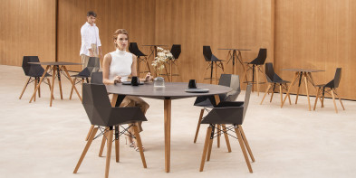 Столики Vondom Faz Wood Higt