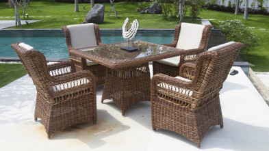 Обеденный стол Ebony Skyline Design Ebony 100 x 100 x 75h nc89409