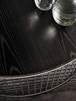Журнальный стол Minotti Caulfield Gold-Black-Nickel
