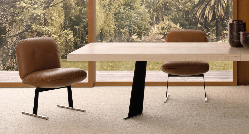 Стул Minotti Libra - материал