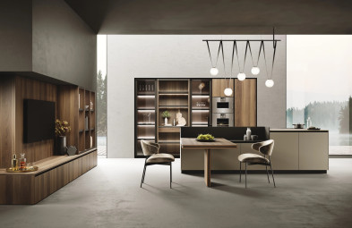 Кухня Miton Ménta Legno Noce Adige