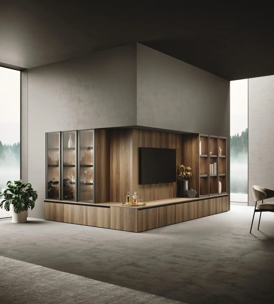 Кухня Miton Ménta Legno Noce Adige