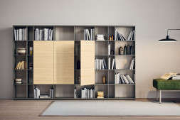 Книжный шкаф Novamobili Wall 12