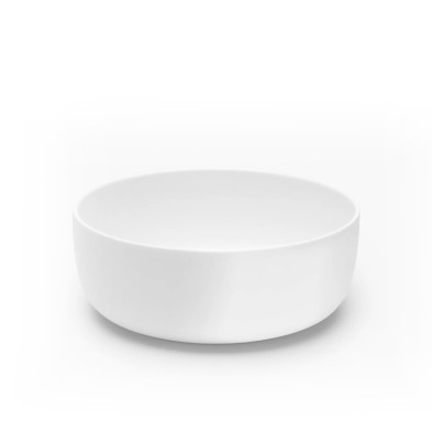 Комплект из 2-х салатников (средние) Serax BASE, диаметр 20 x h4.5 см, белый, фарфор