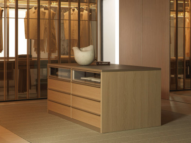 Остров в гардеробную Molteni Gliss Master Island