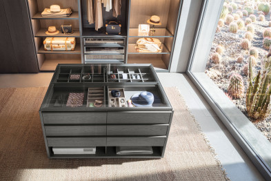 Остров в гардеробную Molteni Gliss Master Island