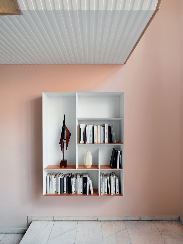 Книжный шкаф Molteni D.357.1 D.357.2 - материал