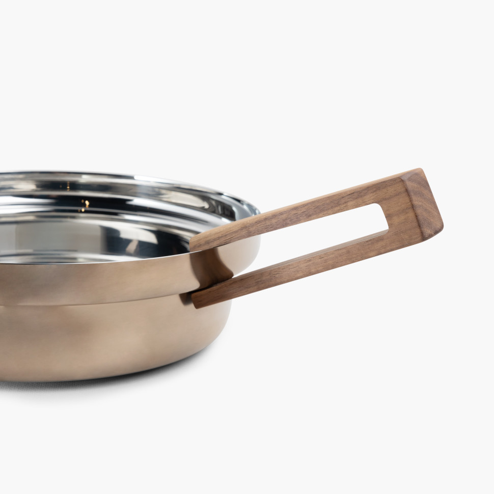 Форма для запекания/сковорода KNIndustrie FOODWEAR, D26 см, нержавеющая сталь