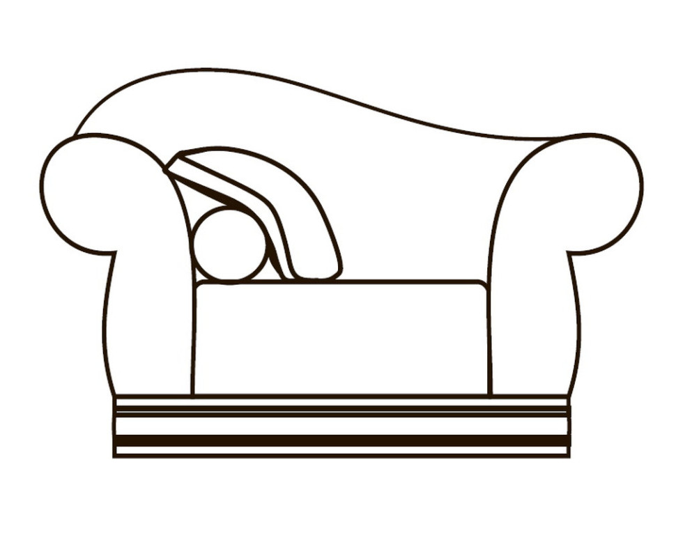 Кресло Camilla SX Keoma Classic 130 x 103 x 93h nc60841