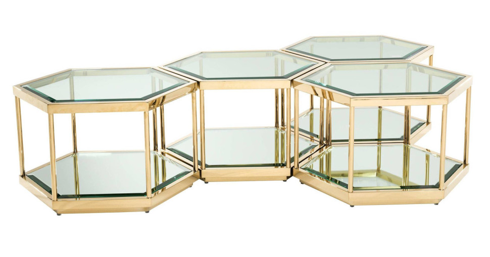 Журнальный столик Sax (4 штуки) Eichholtz Tables And Desks 60 x 52 x 36h nc66322