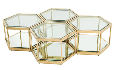 Журнальный столик Sax (4 штуки) Eichholtz Tables And Desks 60 x 52 x 36h nc66322